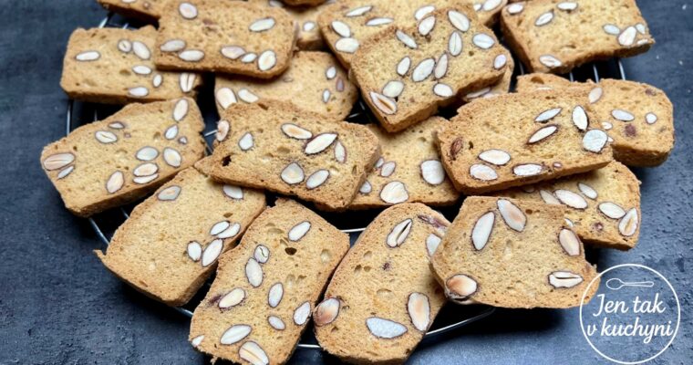 Italské cantuccini z bílků