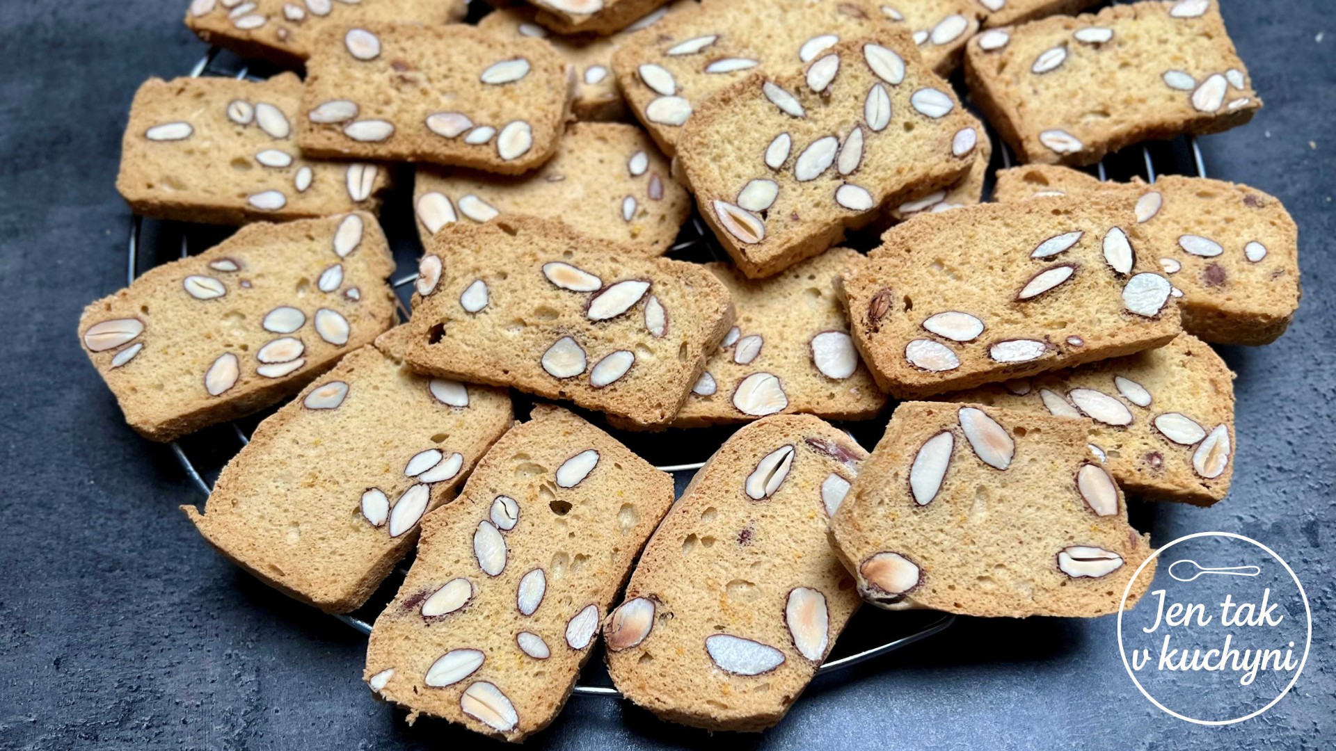 Italské cantuccini z bílků