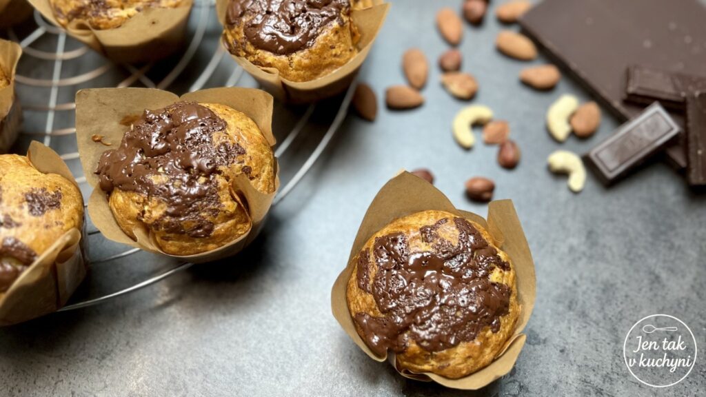 Mrkvové muffiny s náplní