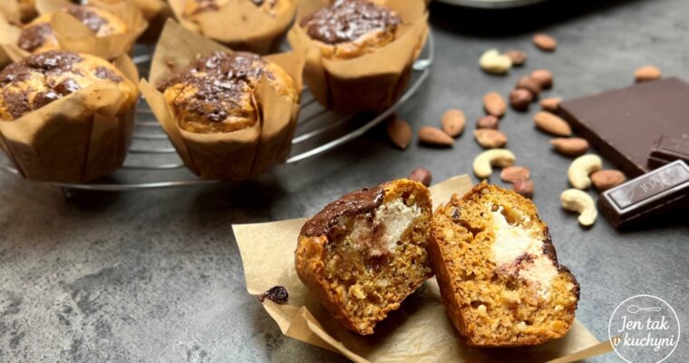 Mrkvové muffiny s náplní