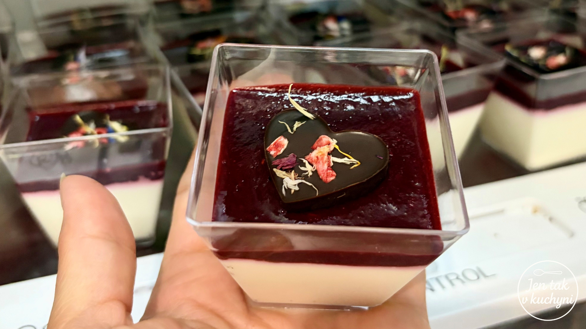 Panna cotta s rozvarem